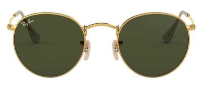 Очки солнцезащитные RAY BAN RB 3447 ROUND METAL  фотография-2
