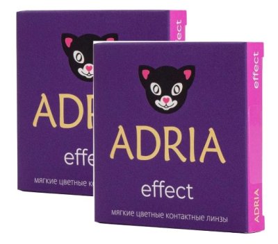 цветные контактные линзы Adria Effect 4 блистера  фотография-1