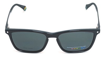 Оправа для очков Polaroid PLD 6139/CS с солнцезащитным клипом  фотография-5