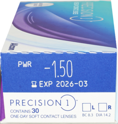 однодневные линзы Precision1 30 блистеров  фотография-2