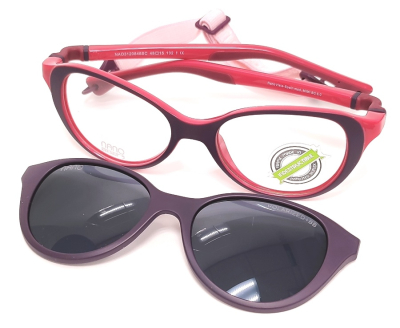 Оправа для очков NANOVISTA CLIP NAO3120848SC с солнцезащитным клипом  фотография-1