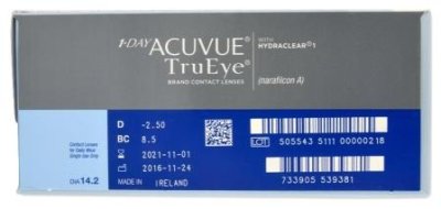 однодневные линзы 1-Day Acuvue TruEye 180 блистеров  фотография-2