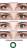 цветные контактные линзы Adria Glamorous 4 блистера  фотография-12