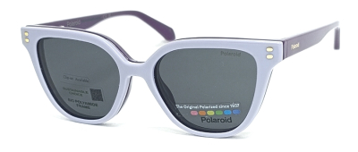 Оправа для очков Polaroid Kids PLD D852/C с солнцезащитным клипом  фотография-3