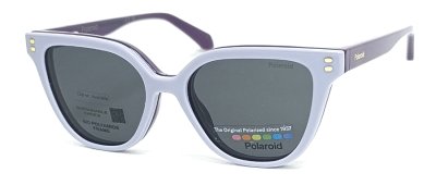 Оправа для очков Polaroid Kids PLD D852/C с солнцезащитным клипом  фотография-3
