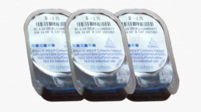 трехмесячные контактные линзы МКЛ BIOMEDICS 38 FW 6 блистеров  фотография-3