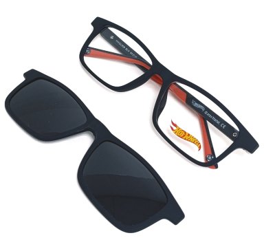 Оправа для очков HOT WHEELS HWCL006 с солнцезащитным клипом  фотография-1