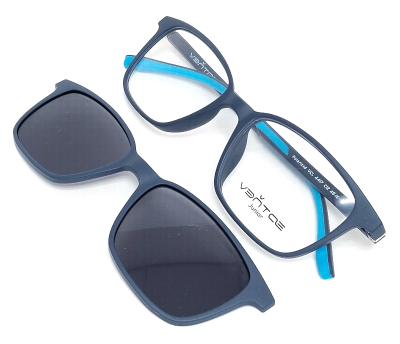 Оправа для очков VENTOE JUNIOR VCL 4417 с солнцезащитным клипом  фотография-7