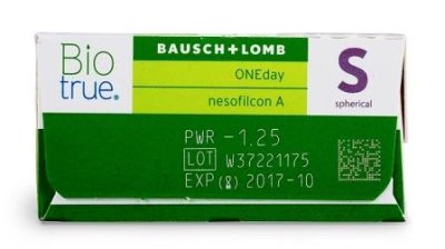 однодневные линзы BioTrue One Day 30 блистеров  фотография-2
