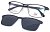 Оправа для очков NEOLOOK N-80746 с солнцезащитным клипом купить много