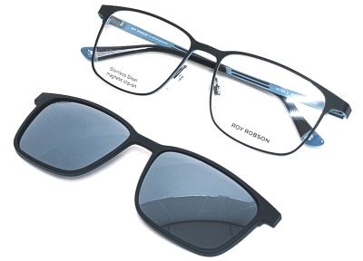 Оправа для очков Roy Robson 10104 с солнцезащитным клипом  фотография-8