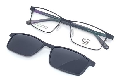 Оправа для очков NEOLOOK N-8077 с солнцезащитным клипом  фотография-13