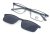 Оправа для очков NEOLOOK N-8077 с солнцезащитным клипом  фотография-13