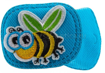 Окклюдер для очков детский с вышивкой L  фотография-1