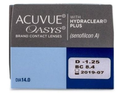 двухнедельные линзы Acuvue Oasys 24 блистера  фотография-2
