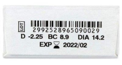ежемесячные контактные линзы BIOMEDICS 55 Evolution 6 блистеров  фотография-2