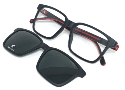 Оправа для очков CARRERA CA 8069/CS с солнцезащитным клипом  фотография-8