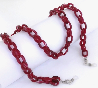 Цепочка для очков пластиковая  фотография-2