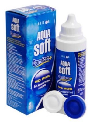 Раствор для линз Aqua Soft Comfort+ 120 мл  фотография-2