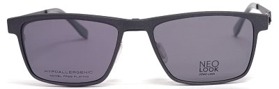 Оправа для очков NEOLOOK N-80746 с солнцезащитным клипом  фотография-16