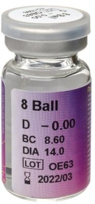 цветные контактные линзы Adria Crazy Карнавальные контактные линзы 2 шт  фотография-4