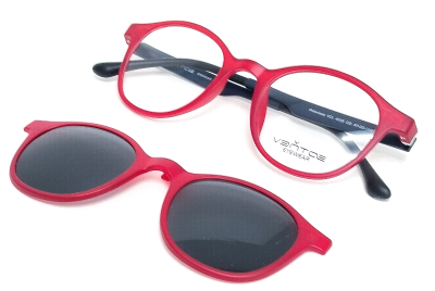 Оправа для очков VENTOE VCL 4105 с солнцезащитным клипом  фотография-12