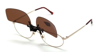 Клипон c/з Polarized коричневый  фотография-3