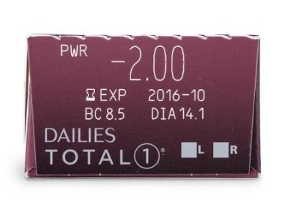 однодневные линзы Dailies Total 1 30 блистеров  фотография-2