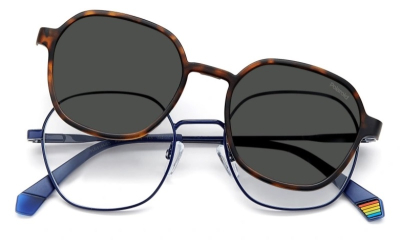 Оправа для очков Polaroid PLD 6184/CS с солнцезащитным клипом  фотография-9