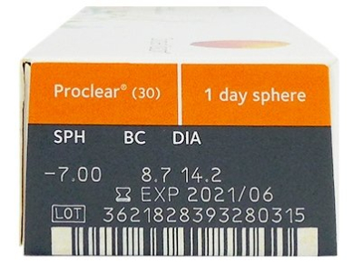 однодневные линзы Proclear 1-Day 60 блистеров  фотография-2