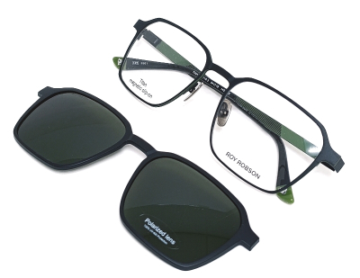 Оправа для очков Roy Robson 40118 с солнцезащитным клипом  фотография-1