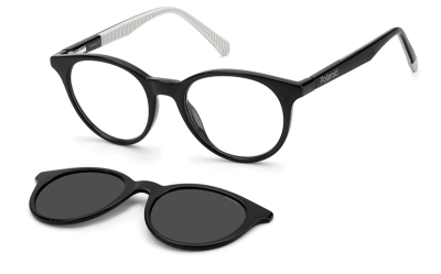 Оправа для очков Polaroid Kids PLD 8044/CS с солнцезащитным клипом  фотография-6