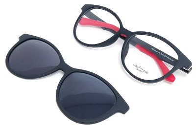 Оправа для очков VENTOE JUNIOR VCL 4404 с солнцезащитным клипом  фотография-1