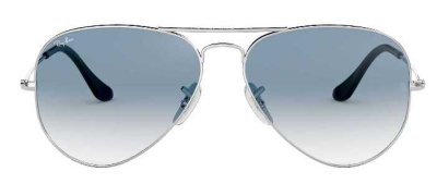 Очки солнцезащитные RAY BAN RB 3025 AVIATOR LARGE  фотография-8