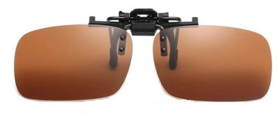 Клипон c/з Polarized коричневый  фотография-1