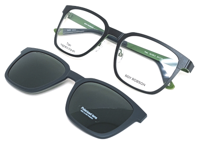 Оправа для очков Roy Robson 40126 с солнцезащитным клипом  фотография-8