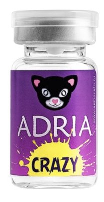 цветные контактные линзы Adria Crazy Карнавальные контактные линзы  фотография-1