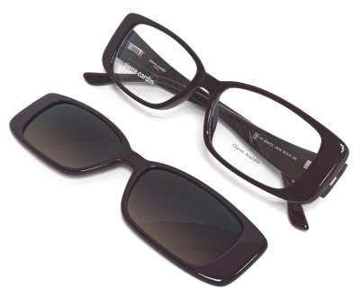 Оправа для очков Pierre Cardin P.C. 8534 /CS с солнцезащитным клипом  фотография-1