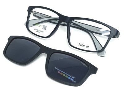 Оправа для очков Polaroid PLD D622/C с солнцезащитным клипом  фотография-8