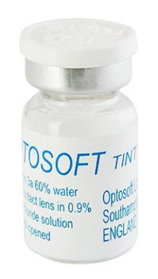 цветные контактные линзы OptosoftTint 1 линза  фотография-1