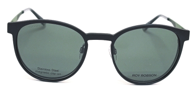 Оправа для очков Roy Robson 10103 с солнцезащитным клипом  фотография-19