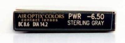 цветные контактные линзы Air Optix Aqua Colors 2 блистера  фотография-2