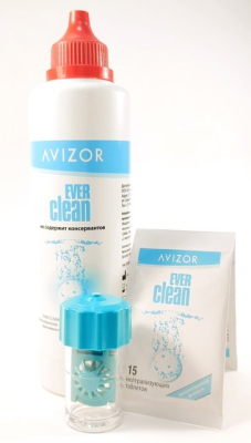 Система для очистки EVER CLEAN (раствор 225 мл + 30 таблеток)  фотография-2