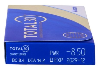 ежемесячные контактные линзы TOTAL30 3 блистера  фотография-3