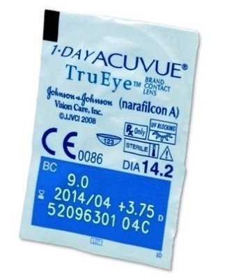 однодневные линзы 1-Day Acuvue TruEye 180 блистеров  фотография-3