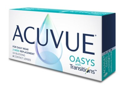 двухнедельные линзы Acuvue Oasys with Transitions 6 блистеров  фотография-1
