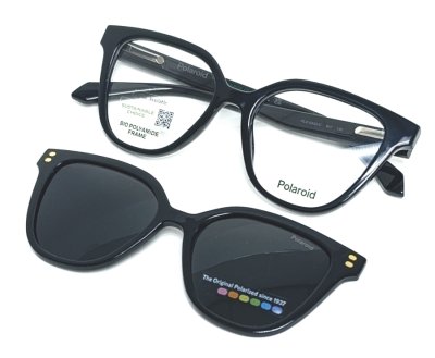 Оправа для очков Polaroid Kids PLD D852/C с солнцезащитным клипом  фотография-8