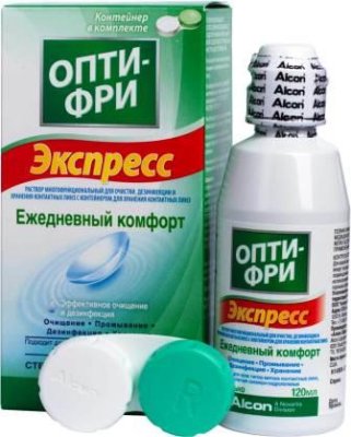 Раствор для линз Опти-Фри Экспресс  120 мл  фотография-2