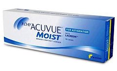 контактные линзы при астигматизме 1-Day Acuvue Moist for Astigmatism 30 блистеров