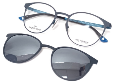 Оправа для очков Roy Robson 40085 с солнцезащитным клипом  фотография-12